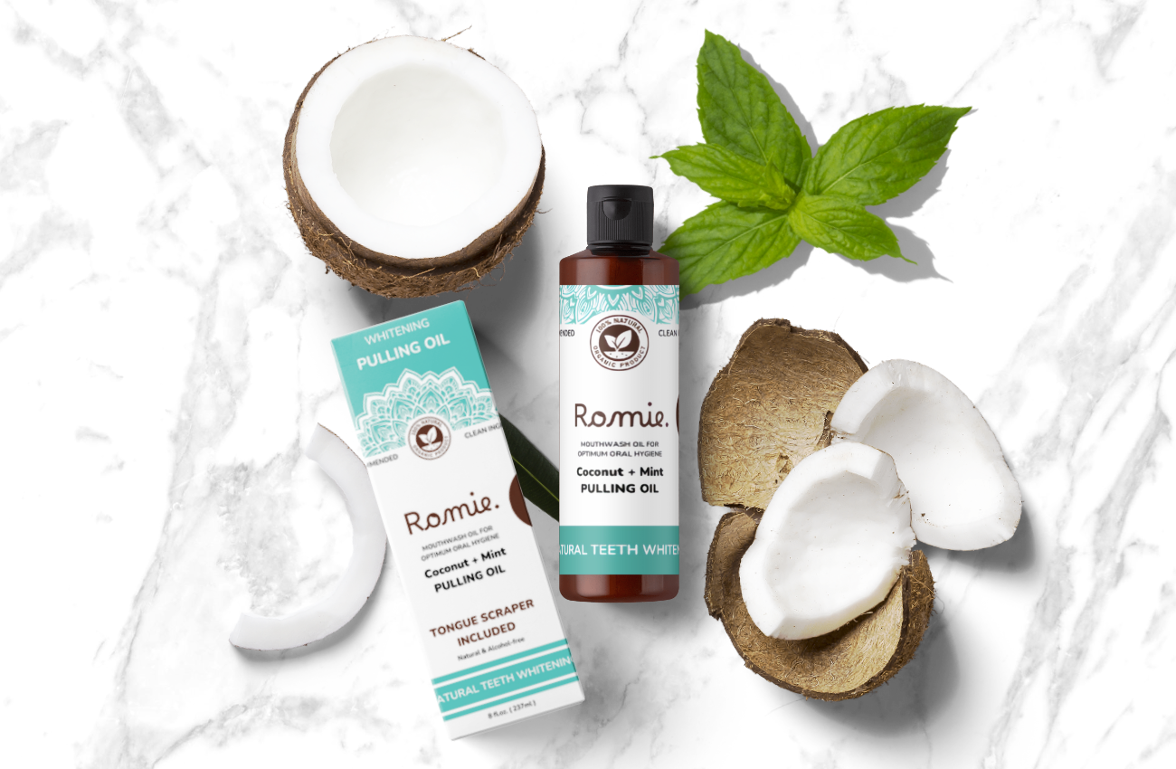 Romie® - Coconut + Peppermint PULLING OIL (8OZ)